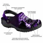personalized sacramento kings gothic skull clog best selling