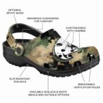 personalized south alabama jaguars camouflage craze clog best selling