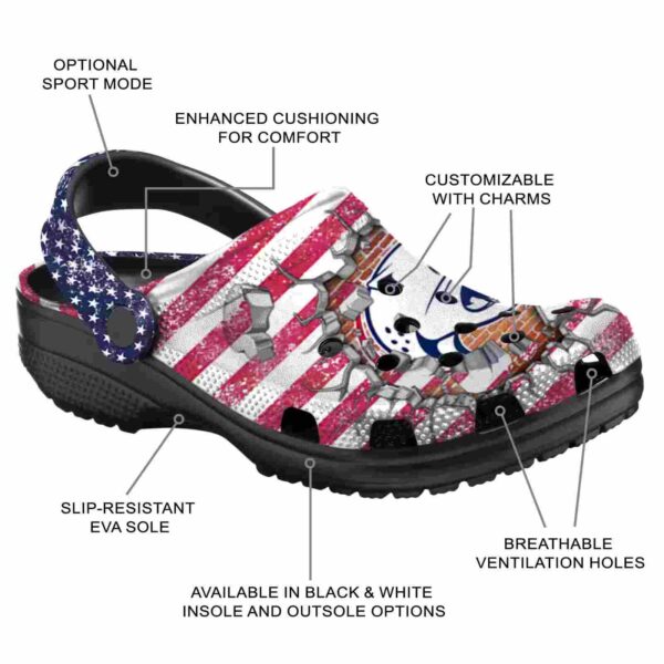 personalized south alabama jaguars freedom splinter clog new arrival