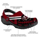 Personalized South Carolina Gamecocks Football Motif Crocs Best selling