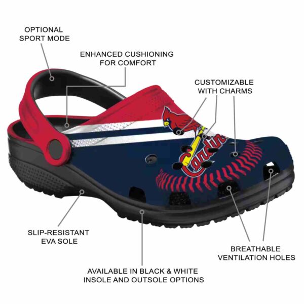 personalized st louis cardinals baseball motif crocs new arrival