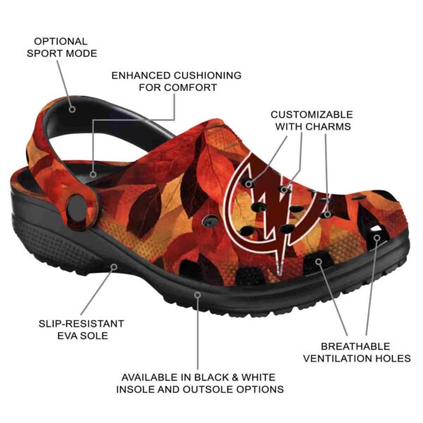 personalized tampa bay lightning autumn leaves clog new arrival