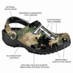 personalized troy trojans camouflage craze clog best selling