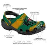 personalized uab blazers paint splatter graphics clog best selling