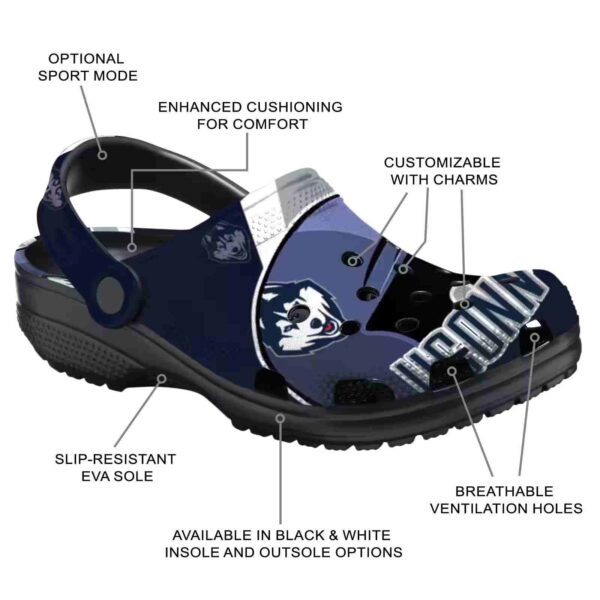 personalized uconn huskies baseball helmet clog new arrival