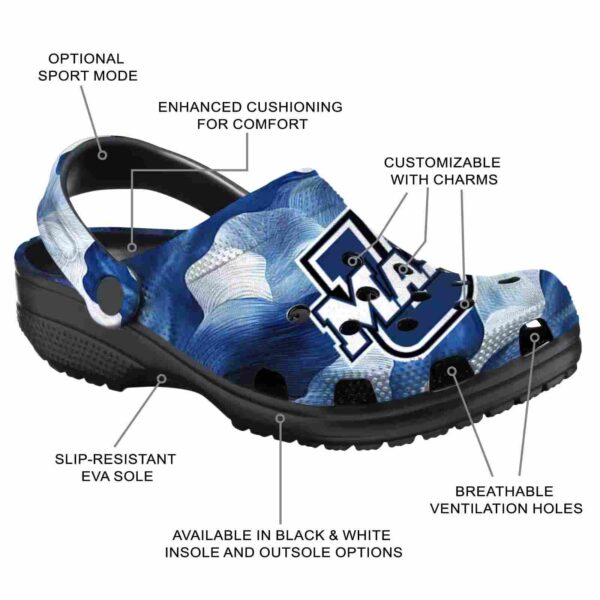personalized umass minutemen ocean waves clog new arrival