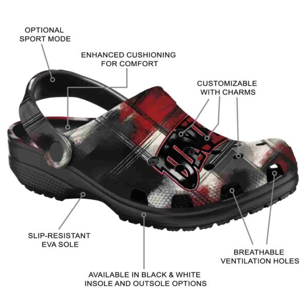personalized unlv rebels plaid fusion clog new arrival
