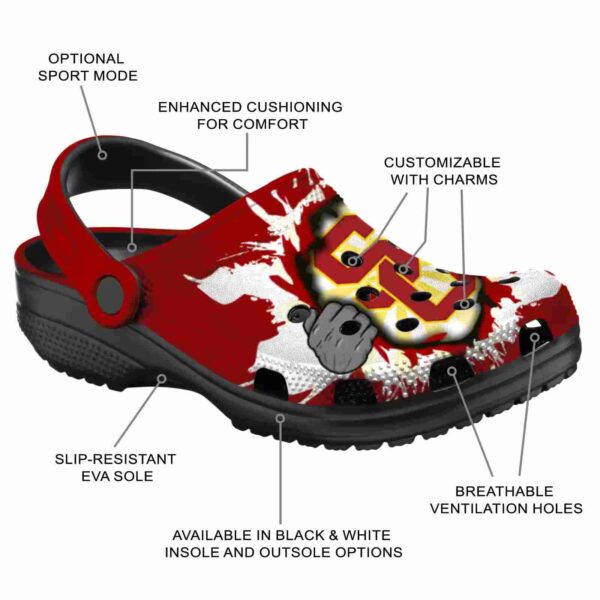 personalized usc trojans gripping hand crocs new arrival