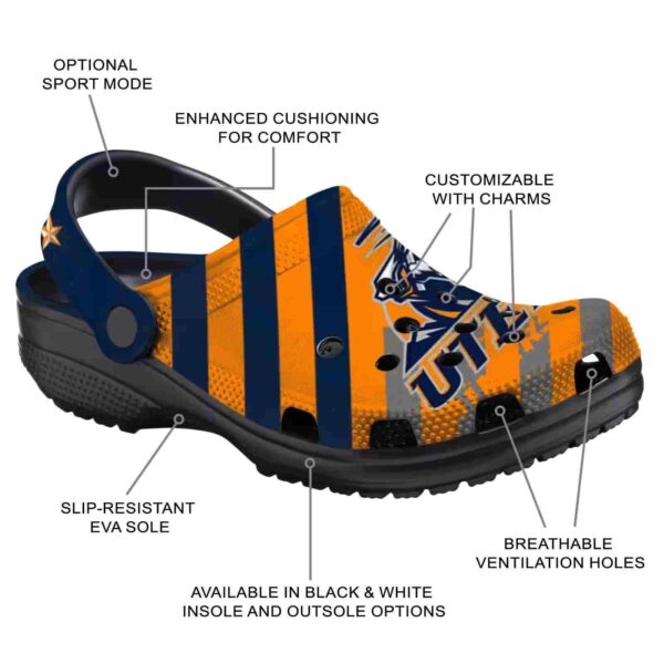 personalized utep miners star spangled graphic clog new arrival