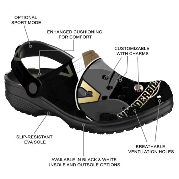 personalized vanderbilt commodores baseball helmet clog new arrival