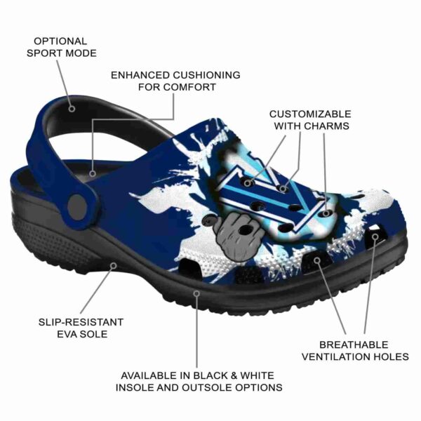 personalized villanova wildcats gripping hand clog new arrival