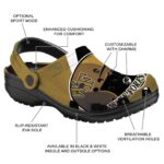 personalized wake forest demon deacons baseball helmet clog best selling