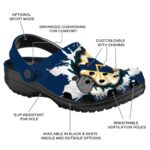 Personalized West Virginia Mountaineers Gripping Hand Crocs Best selling