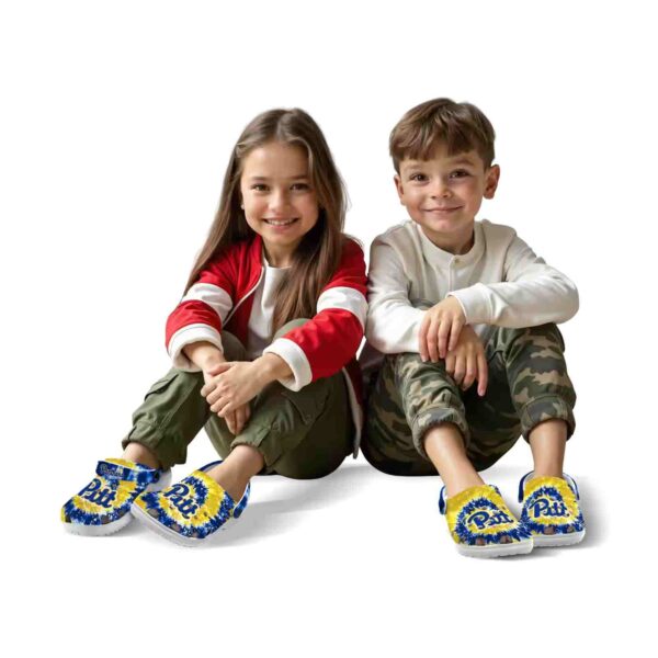 pittsburgh panthers radiant burst effect clog fashion forward