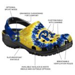 pittsburgh panthers radiant burst effect clog best selling
