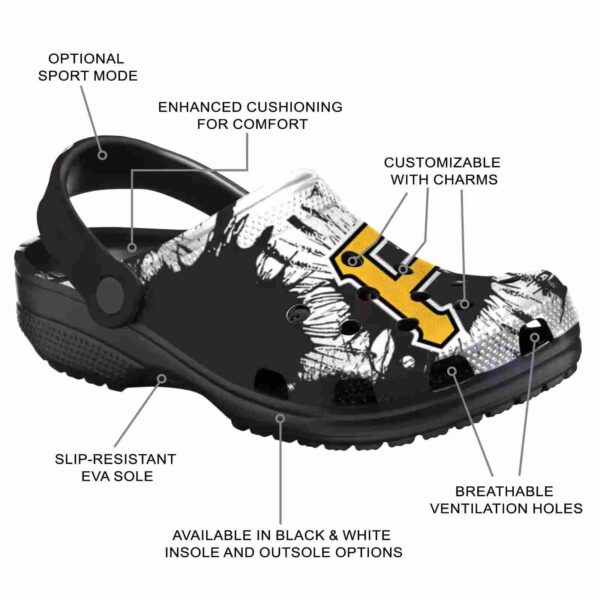pittsburgh pirates splatter graphics crocs new arrival