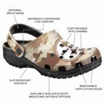 Pittsburgh Steelers Desert Camo Crocs Fashion forward