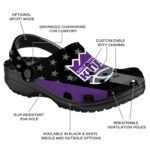 sacramento kings stellar stripes theme clog best selling