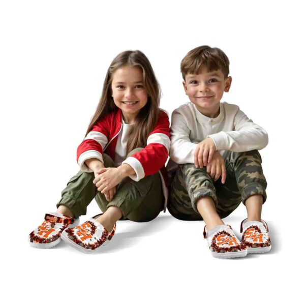 sam houston bearkats radiant burst effect clog fashion forward