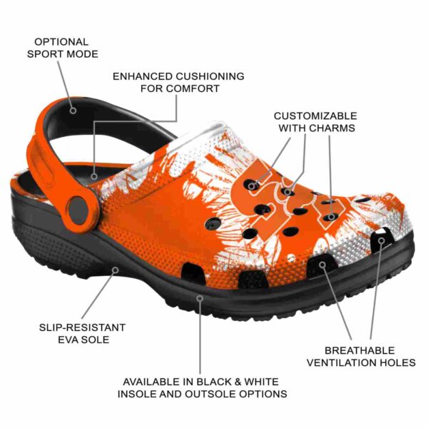 sam houston bearkats splatter graphics clog new arrival