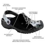 san antonio spurs geometric background clog best selling