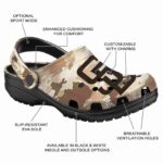 San Diego Padres Desert Camo Crocs Fashion forward