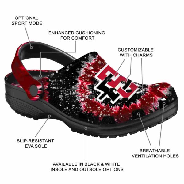 san diego state aztecs radiant burst effect clog new arrival