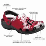 san diego state aztecs splatter graphics clog best selling