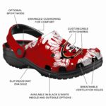 San Francisco 49ers Splatter Graphics Crocs Best selling