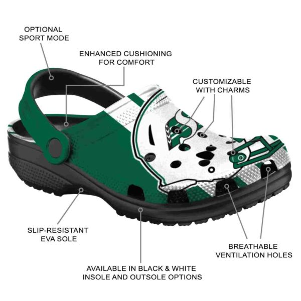 saskatchewan roughriders helmet stripes clog new arrival