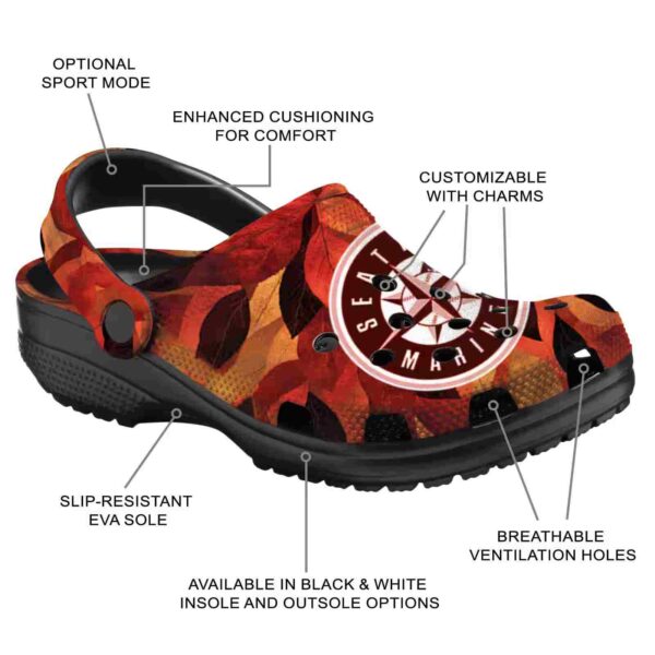 seattle mariners autumn leaves crocs new arrival