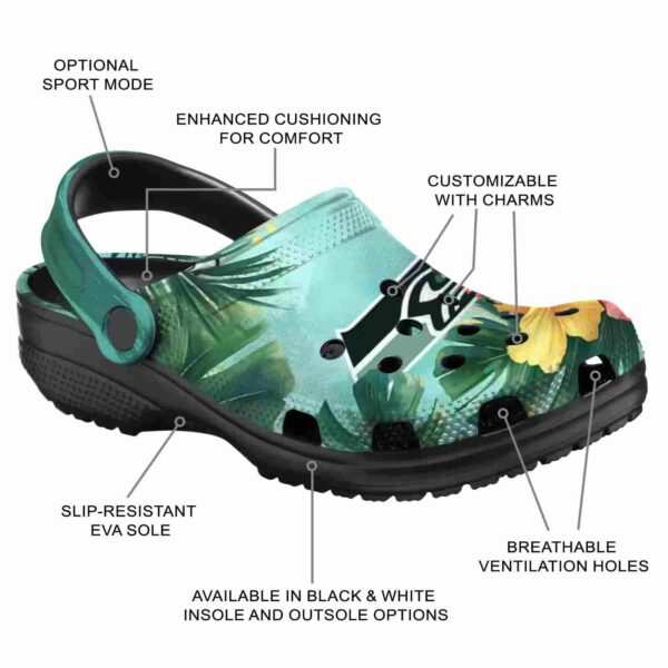 seattle seahawks tropical vibes crocs new arrival