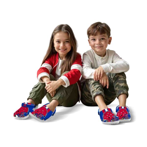 smu mustangs helmet stripes clog fashion forward