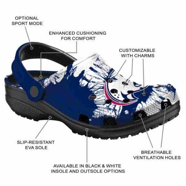 south alabama jaguars splatter graphics clog new arrival