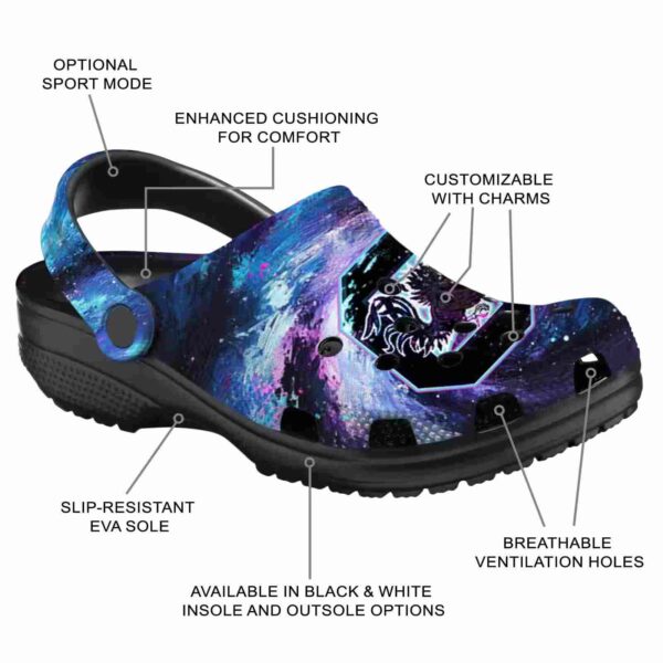 south carolina gamecocks galaxy swirl crocs new arrival