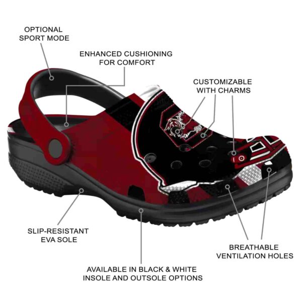south carolina gamecocks helmet stripes crocs new arrival