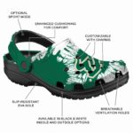 south florida bulls splatter graphics clog best selling