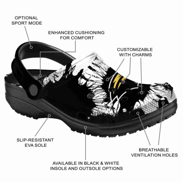 southern miss golden eagles splatter graphics clog new arrival