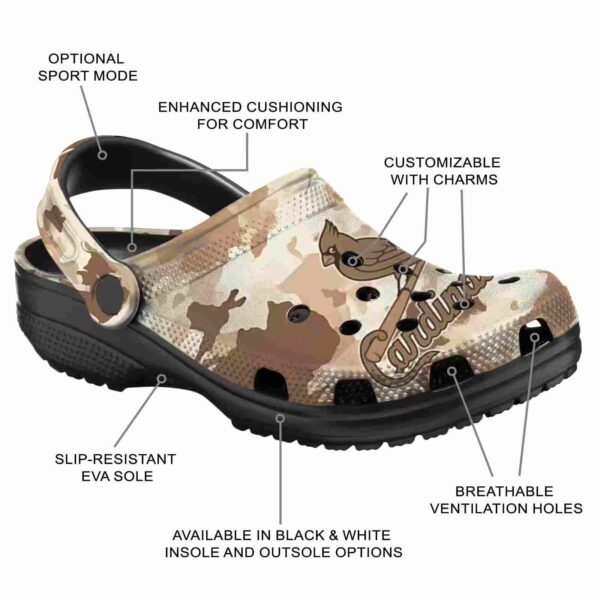 st louis cardinals desert camo crocs new arrival