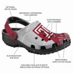 temple owls geometric background clog best selling