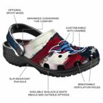 Tennessee Titans Patriotic Stripes Crocs Fashion forward