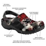 Tennessee Titans Plaid Fusion Crocs Fashion forward