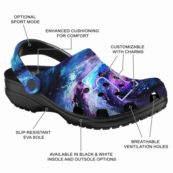 tennessee volunteers galaxy swirl crocs new arrival