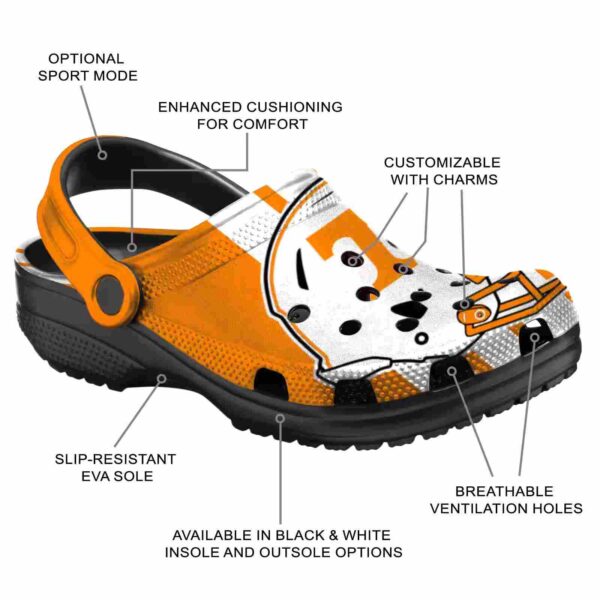 tennessee volunteers helmet stripes crocs new arrival