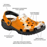 Tennessee Volunteers Splatter Graphics Crocs Best selling