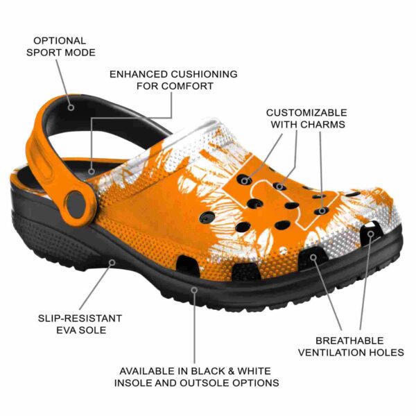 tennessee volunteers splatter graphics crocs new arrival