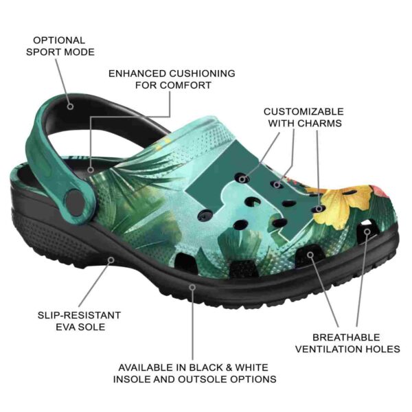 tennessee volunteers tropical vibes crocs new arrival