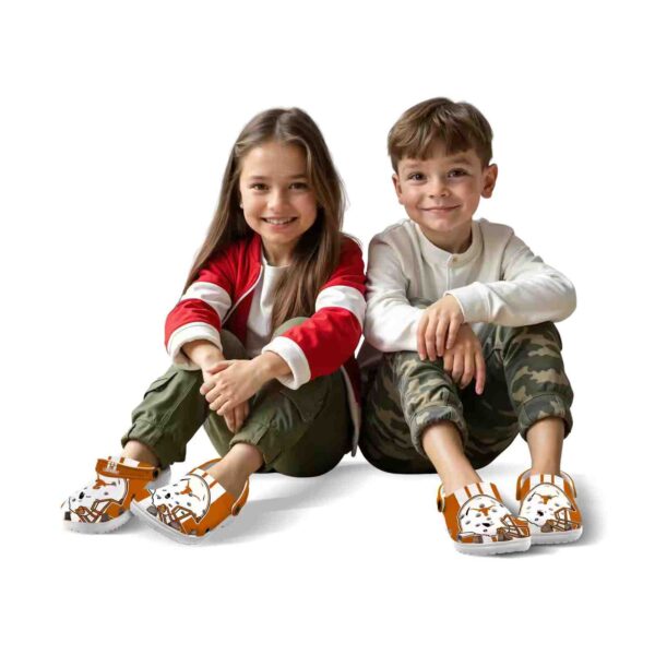 texas longhorns helmet stripes crocs fashion forward