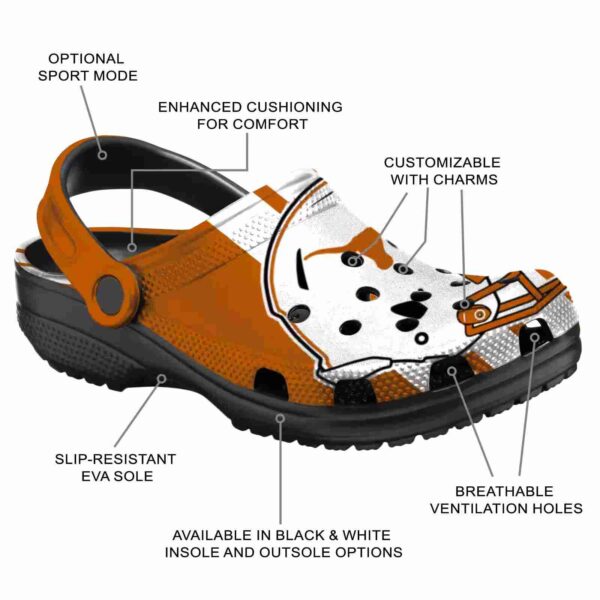 texas longhorns helmet stripes crocs new arrival