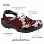 texas state bobcats splatter graphics clog best selling